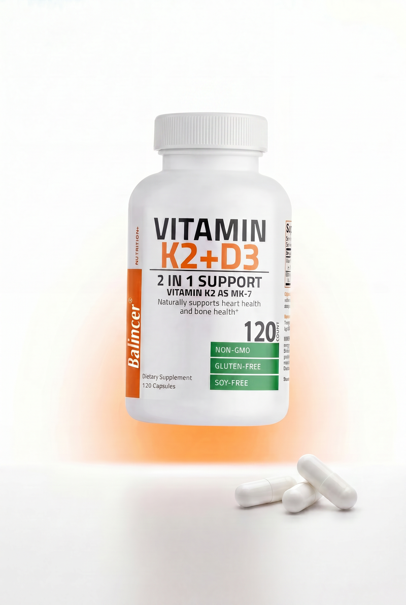 Vitamin D3 + K2 Supplement